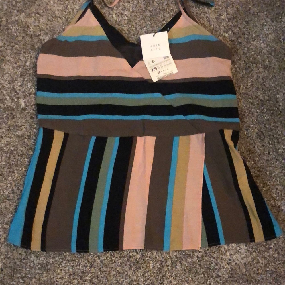Zara colorblock cami